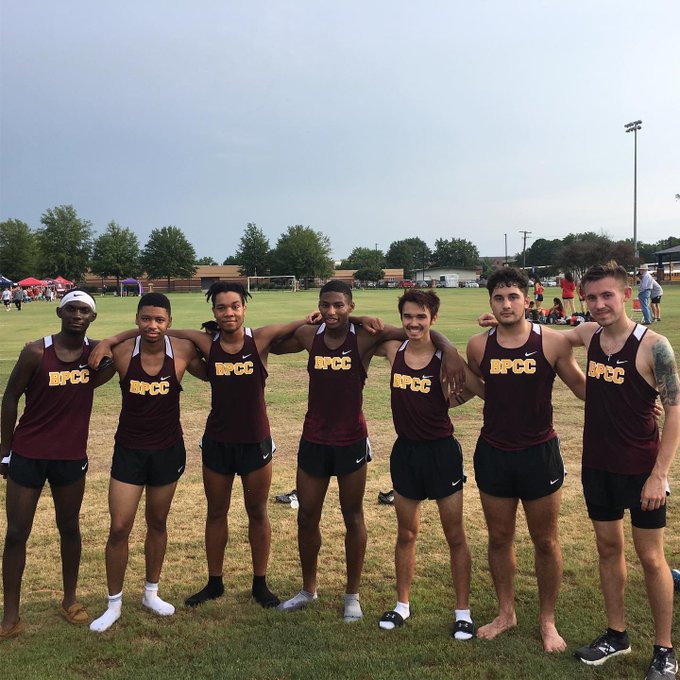 BPCC men's cross county team places third at Nicole Leman Invitational