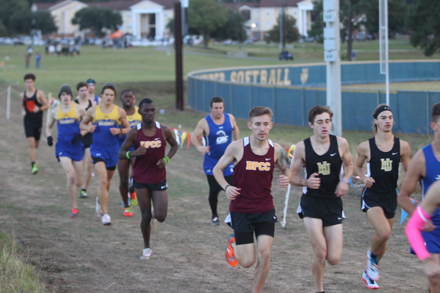 BPCC men's cross county team finishes fifth overall, top junior college, at 9th Annual Lois Davis Invitational
